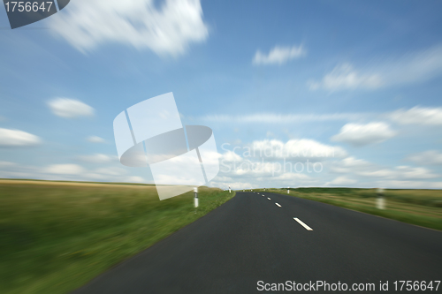 Image of federal road and nature