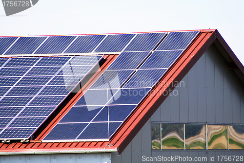 Image of solar house