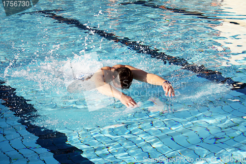 Image of butterfly swimmer