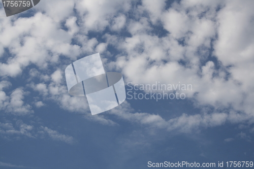 Image of white clouds