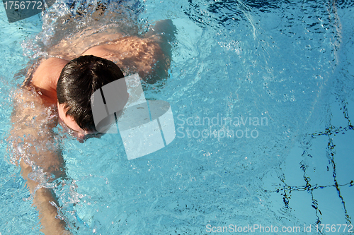 Image of swimming training