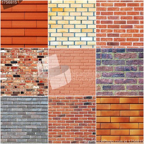 Image of Brick wall textures