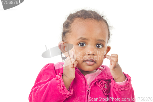 Image of Playful little girl