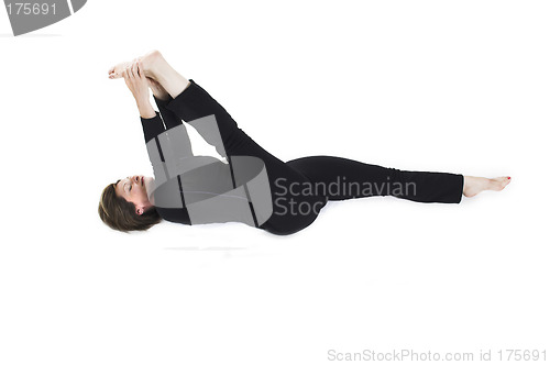 Image of woman doing yoga pose