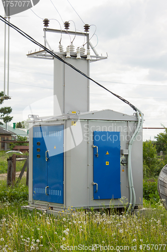 Image of Rural transformer substation