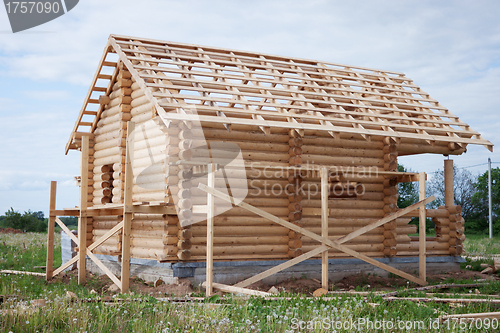 Image of Suburban house  under construction