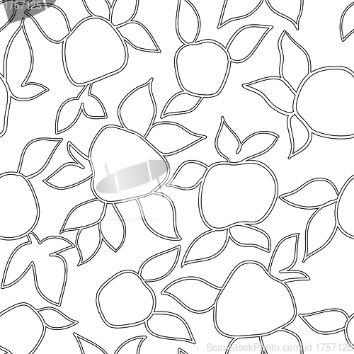 Image of  floral wallpaper with set of different flowers.