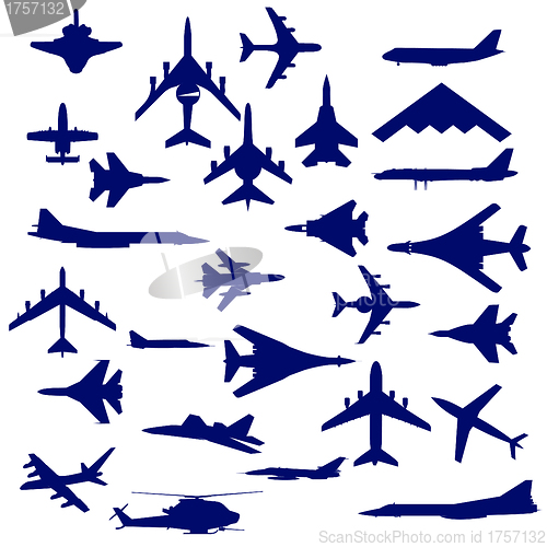 Image of Combat aircraft. 