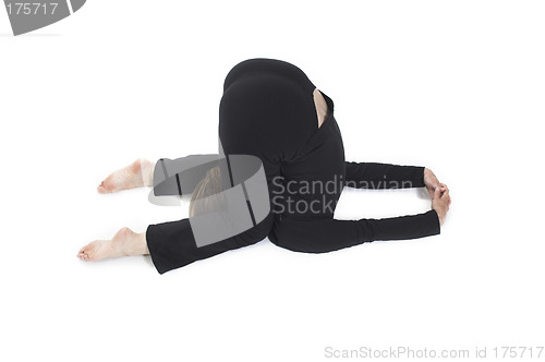 Image of woman doing yoga pose