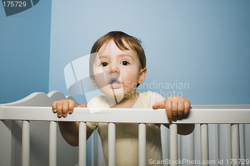 Image of baby in crib