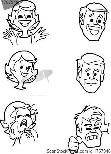 Image of Various emotions