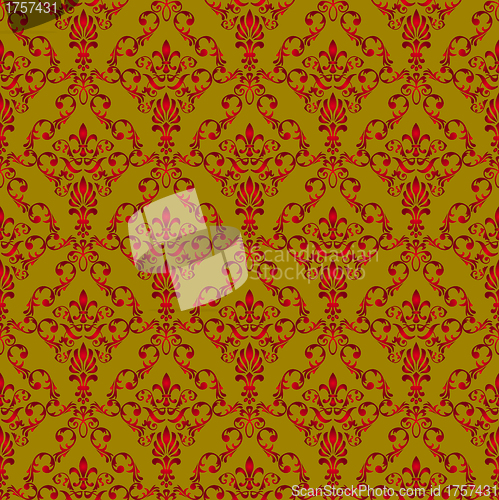 Image of Seamless wallpaper pattern 