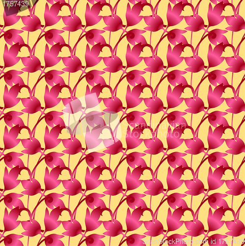 Image of Seamless wallpaper pattern 