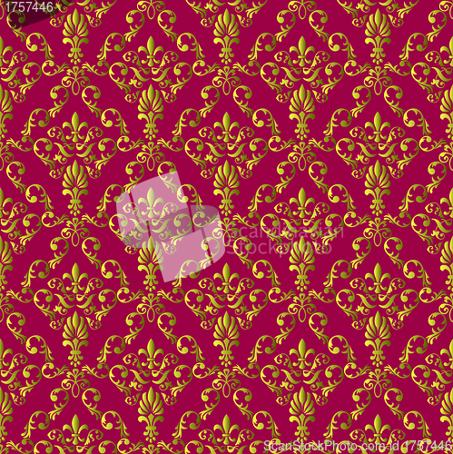 Image of Seamless wallpaper pattern