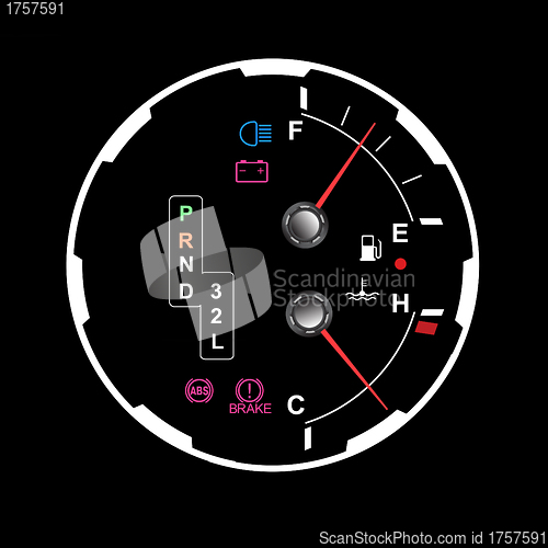 Image of car dashboard