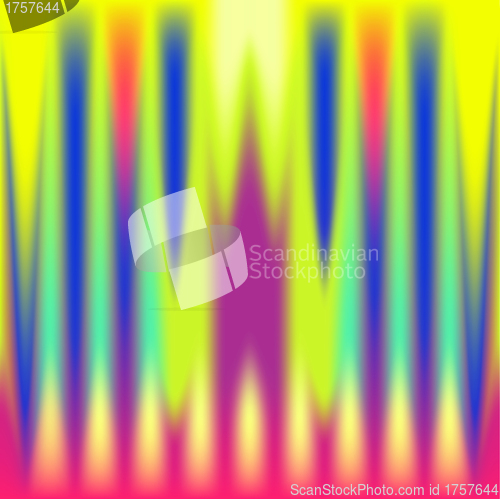 Image of abstract vector illustration polar lights