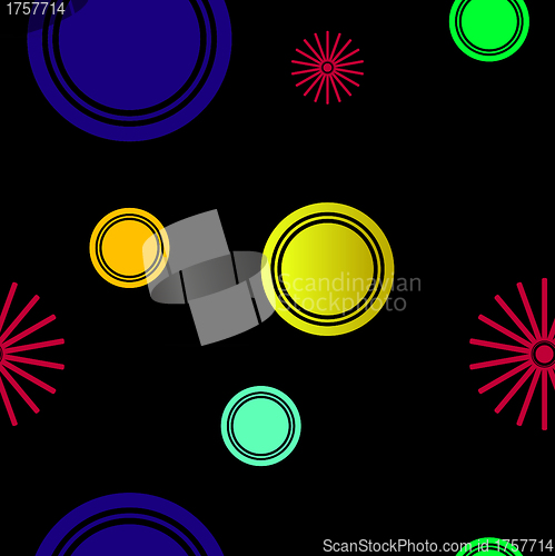 Image of Seamless wallpaper from abstract smooth forms