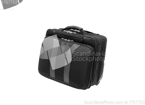 Image of Travel bag isolated on white background.