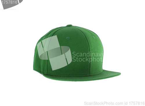 Image of green cap with clipping path