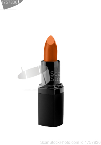 Image of make up object: lipstick over white background