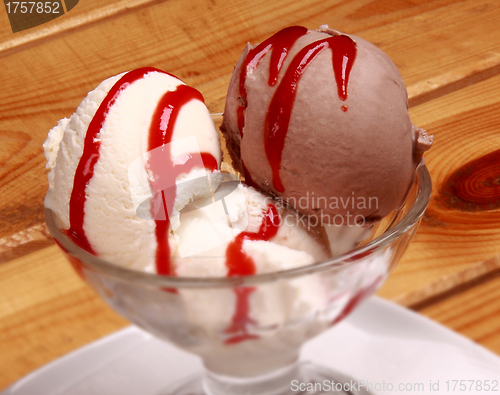 Image of Ice cream studio isolated on white background