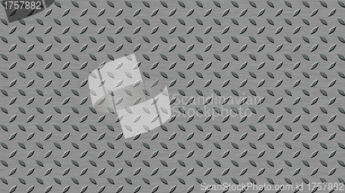 Image of grunge metal grid background