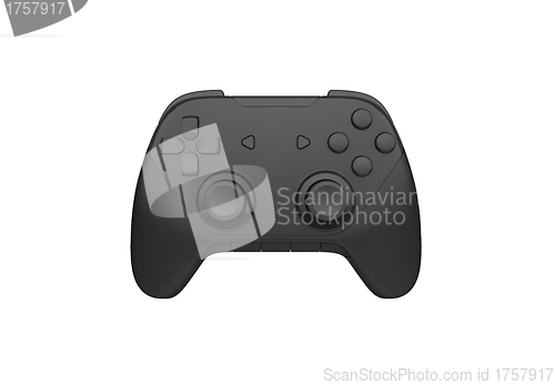 Image of joystick on a white background