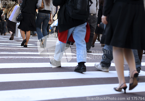 Image of Crossing the street