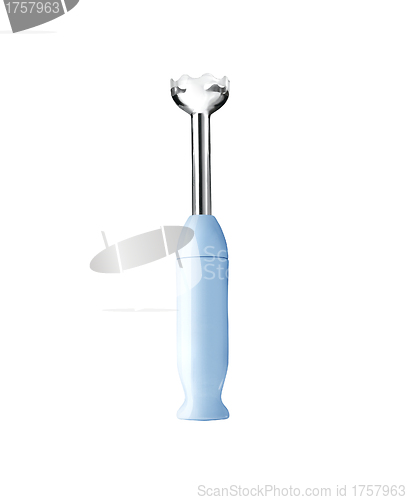 Image of small electric blender on white