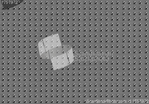 Image of Shiny metal grid