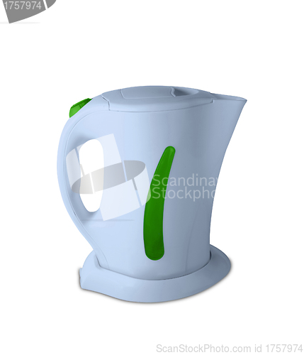 Image of Electric kettle isolated on white background