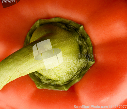 Image of Red paprika close up , background