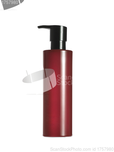 Image of red spray, isolated on white