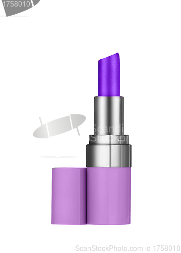 Image of make up object: lipstick over white background