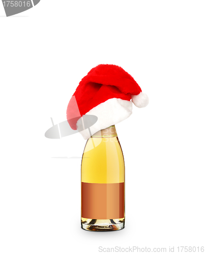 Image of Christmas champagne