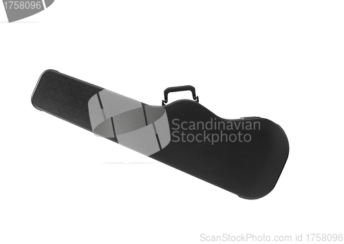 Image of Guitar case isolated on the white background