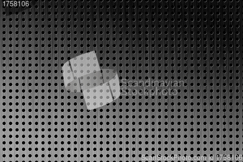 Image of metal grid background