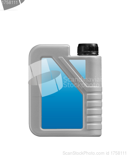 Image of jerry can isolated on a white background