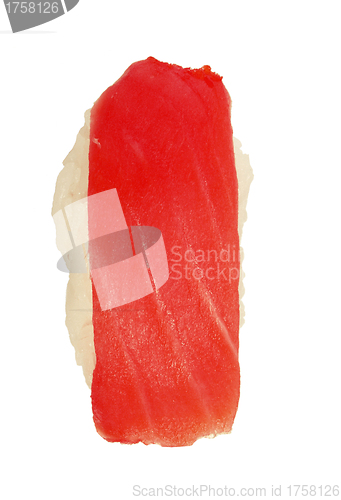 Image of sushi isolated