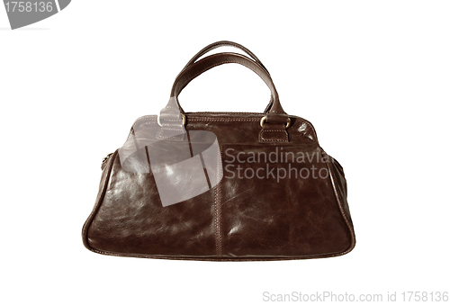 Image of fashion woman leather bag