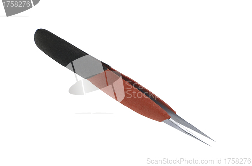 Image of Tweezers close up shot