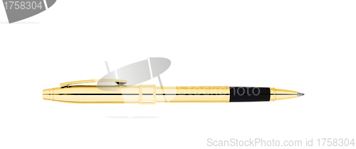 Image of classic golden fountain pen