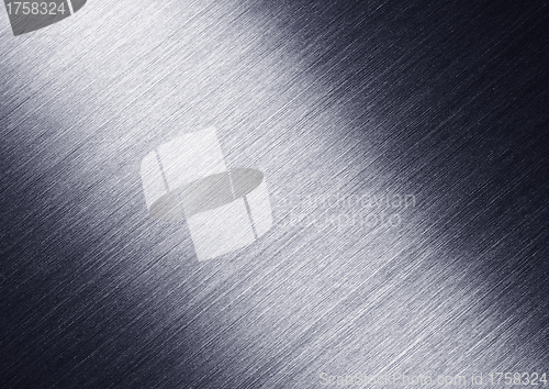 Image of Metal plate steel background.