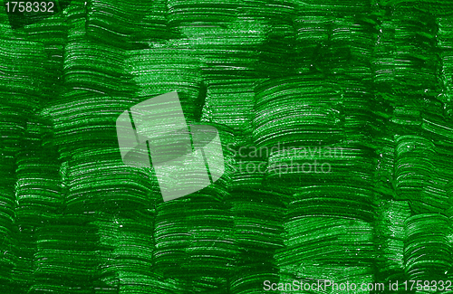 Image of green oil paint abstract background