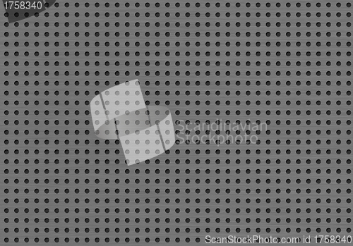 Image of Shiny metal grid