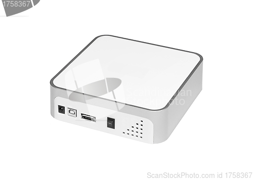 Image of Universal card reader, isolated on a white background