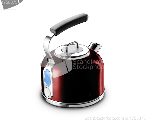 Image of Electric kettle isolated on white background