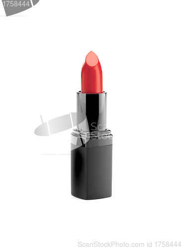 Image of make up object: lipstick over white background