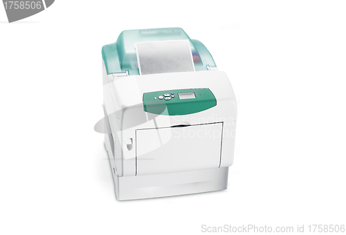 Image of office printer isolated