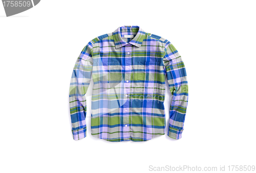 Image of checkered shirt